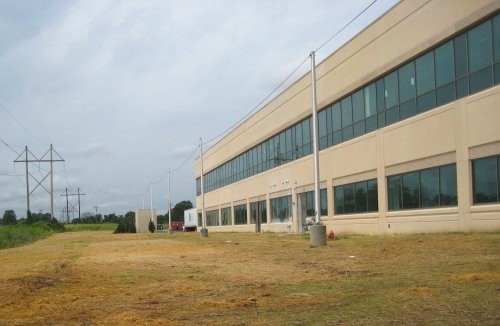 Commercial Building near Power Line